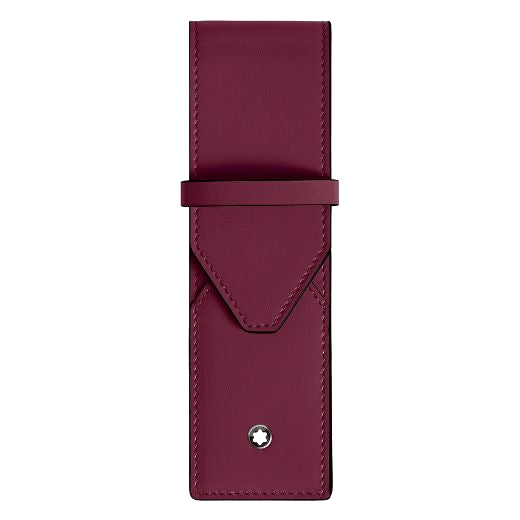 Montblanc's Meisterstück Cassis Leather 2 Pen Pouch is great for storing 2 of your Montblanc pens together and will keep them safe.