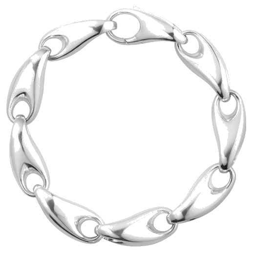 Sterling Silver Reflect Bracelet designed by Georg Jensen.