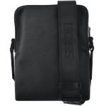 2 boss ray black zip cross body bag with faux leather details 50536169 01 001