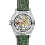 mb117834 chronograph green alligator strap 1858