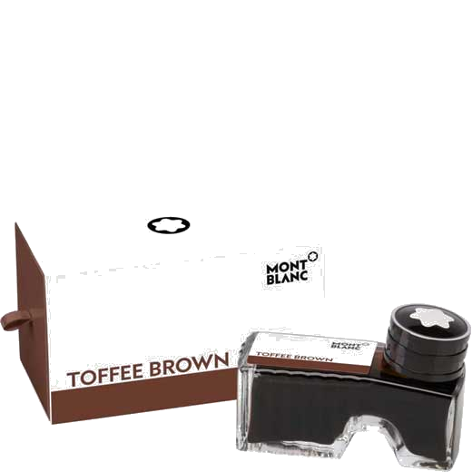 montblanc toffee brown ink bottle