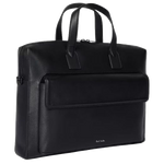 2 paul smith straw grain black leather folio m1a 8031 bsgrai 79 0