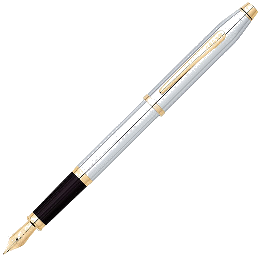 cross century ii medalist chrome fountain pen