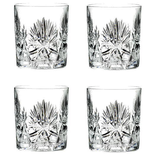 These Royal Scot Crystal Edinburgh Star 4 x 33cl Large Tumblers are perfect for whisky.