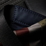 The Paul Smith Multistripe Recycled Nylon Backpack with Signature Logo Patch by Paul Smith.