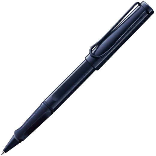 The Safari Special Edition Dark Dusk Rollerball Pen by LAMY.