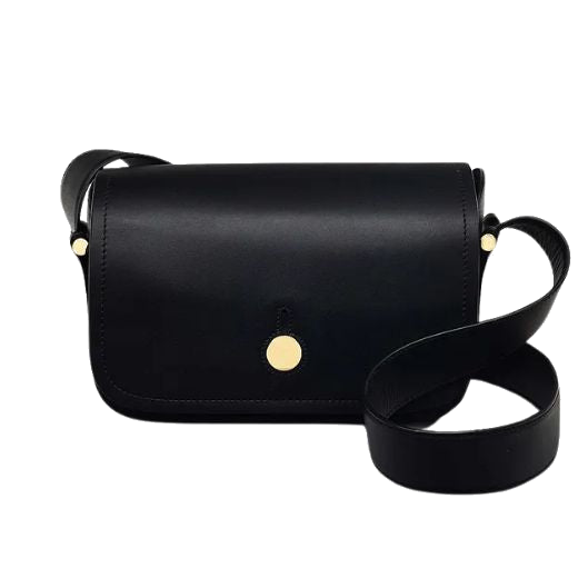 The Bathurst Mews Black Medium Flapover Cross Body Bag by Radley.