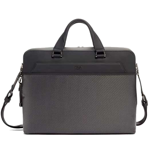 This is the TUMI Ashton Carbon Gibson Slim Briefcase.