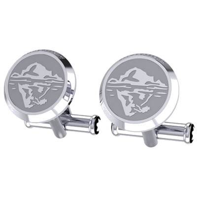 montblanc 1858 iced sea cufflinks