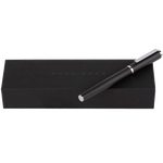 hugo boss chrome formation herringbone fountain pen with box 1