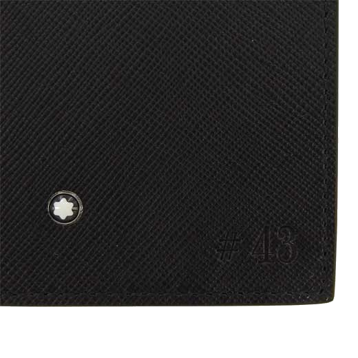 This Montblanc notepad has been embossed with #43.