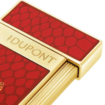 st dupont 028075 slimmy snake red lighter1