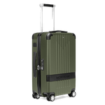 This Montblanc #MY4810 Compact Cabin Trolley Clay Green comes in a compact size and is great for weekends away or short trips.