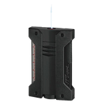s t dupont paris defi extreme matt black lighter flame