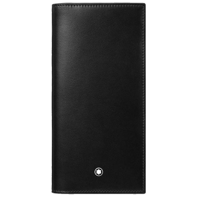 montblanc mst black 15cc long wallet