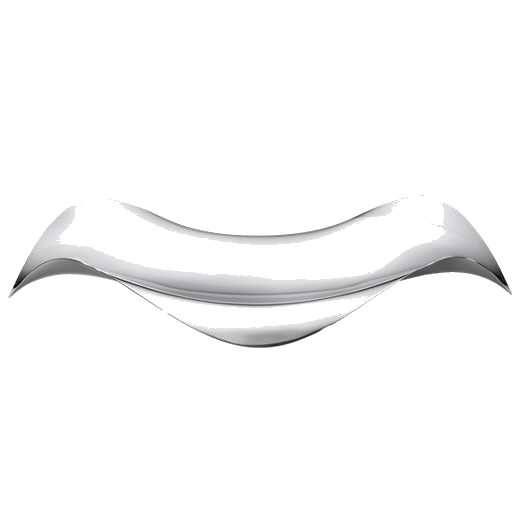 The Georg Jensen stainless steel Cobra oval tray.