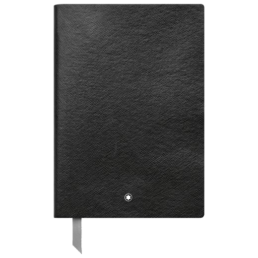 Montblanc Fine Stationary Lined Black Notebook A5.