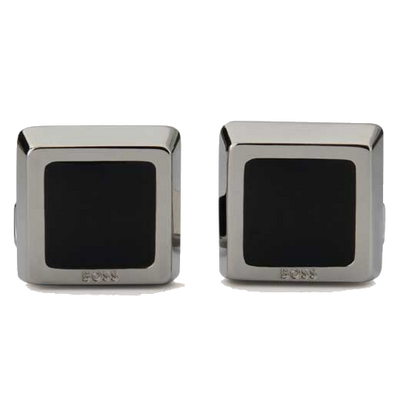boss silver cufflinks 1