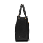 tumi black lynn voyageur tote bag side 2