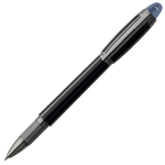 This Montblanc black resin StarWalker rollerball pen comes with a ruthenium trim.