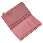 3 the tales of spring sienna pink leather medium ziptop purse 110798