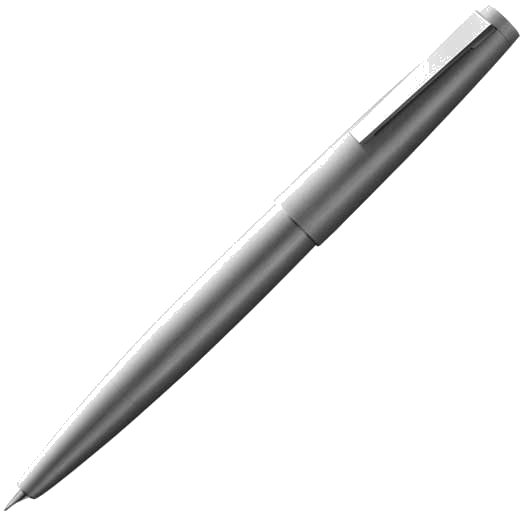 This is the LAMY Brushed Stainless Steel 2000 Fountain Pen.