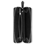 black leather purse montbla