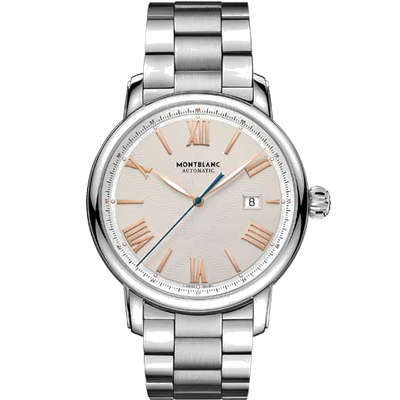 montblanc silver star legacy watch