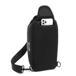 tumi alpha bravo black platoon sling bag phone pocket
