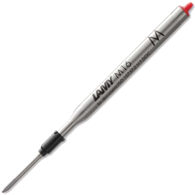 lamy m16 m red ballpoint refill