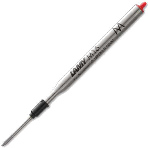 lamy m16 m red ballpoint refill