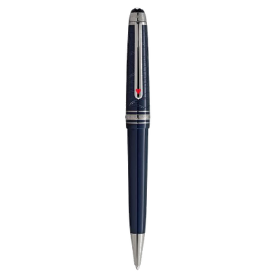 montblanc classique blue ballpoint pen