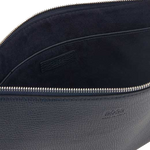 boss navy slim folio case inside