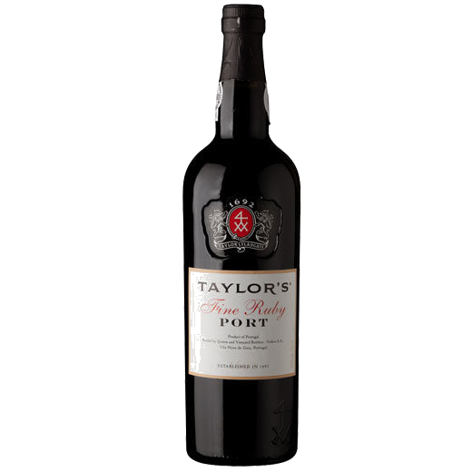 Taylpor's Fine Ruby Port 75cl Bottle.