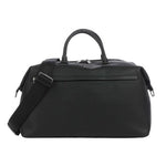 The Ray Black Faux Leather Soft Holdall by BOSS.