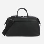 The Ray Black Faux Leather Soft Holdall by BOSS.