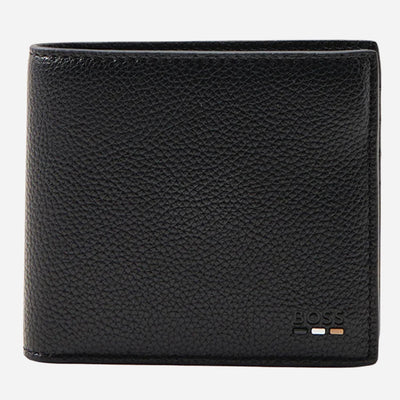 The BOSS Ray Black Leather 8CC Wallet by BOSS.
