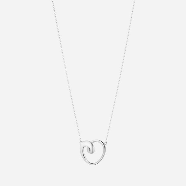 Sterling Silver Heart 2026 Pendant by Georg Jensen.