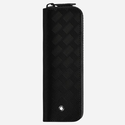 The Extreme 3.0 Black Leather One Pen Pouch with Zip by Montblanc.