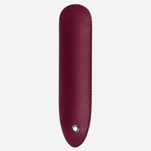 The Meisterstück Cassis Leather One Pen Sleeve by Montblanc.