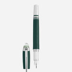 The Polar Green StarWalker Precious Resin Fountain Pen by Montblanc.