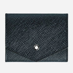 The Sartorial Tweed Blue Leather Coin Case by Montblanc.
