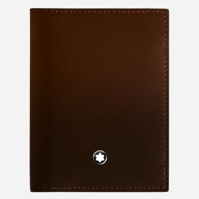 The Sfumato Brown Meisterstück 4CC Card Holder by Montblanc.