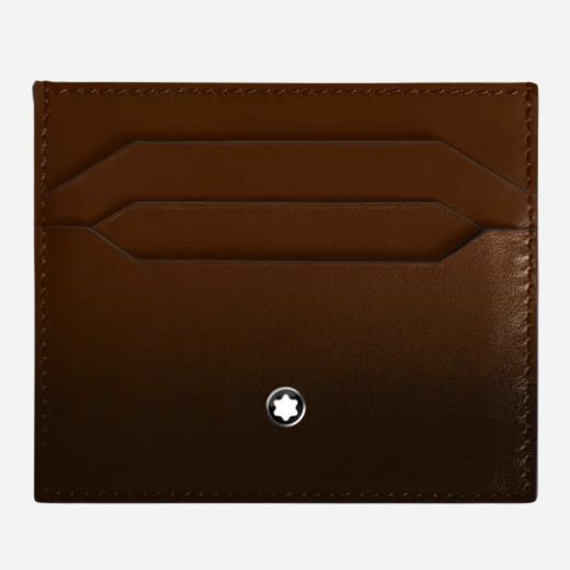 The Sfumato Brown Meisterstück 6CC Card Holder by Montblanc.