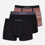 The 3-Pack Mixed 'Signature Stripe' Boxer Briefs by Paul Smith.