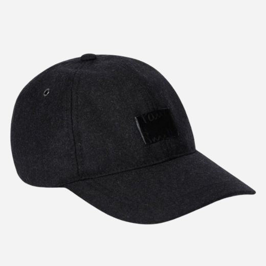 The Men's Anson Grey Merino Wool Blend Cap by Paul Smith.