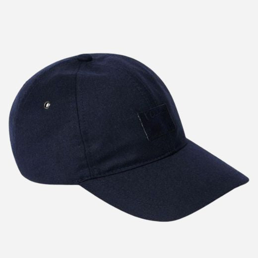 Men's Anson Navy Blue Merino Wool Blend Cap