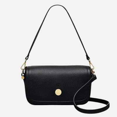 The Bathurst Mews Black Small Flapover Cross Body Bag by Radley.