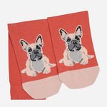 The Copper Pink Radley & Friends Pair of Socks with Dog Design by Radley.