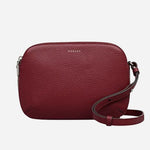 The Dukes Place Carmine Leather Medium Zip Top Cross Body Bag by Radley.